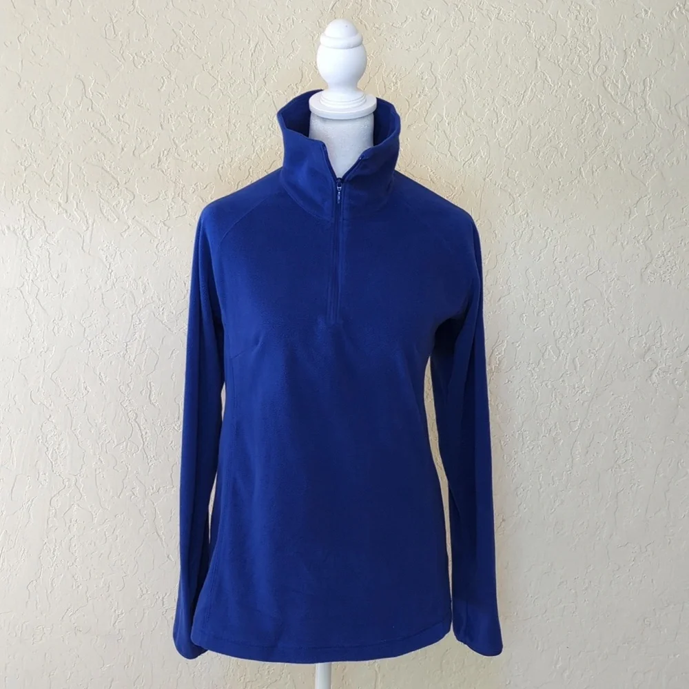 Columbia Sportswear Clematis Blue Glacier 1/2 Zip Fleece Pullover Size Small - Picture 2 of 10